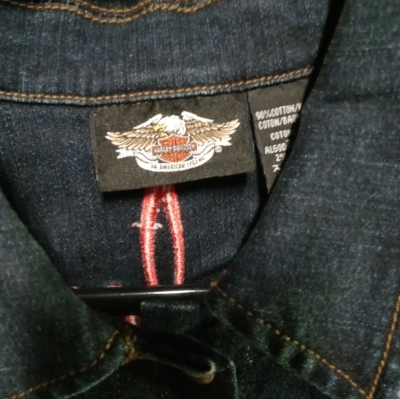 Denim Harley-Davidson jacket - Picture 5 of 7